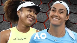 Caroline Garcia vs Naomi Osaka  Australian Open 2024 [upl. by Torto931]