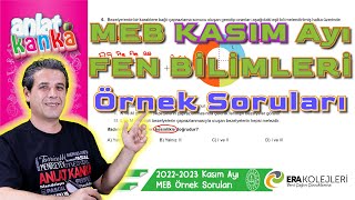 Kasım Ayı Örnek Sorular Fen Bilimleri LGS 2023 [upl. by Nickolaus]