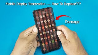 Mobile Display Restoration  How To Replace Micromax In 2b Broken Screen or Display [upl. by Abbotsun]