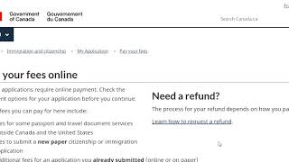 How to Pay Canada Visa Fee Online [upl. by Wehner]
