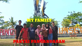 PANGANDARAN BEACH MY FAMILY [upl. by Sayles]