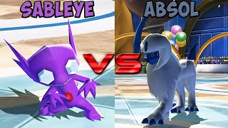 Pokemon battle revolution  Sableye vs Absol [upl. by Aizitel]