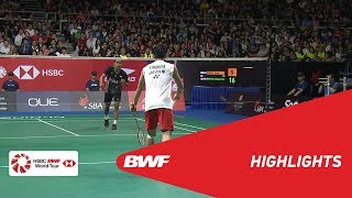 Singapore Open 2019  Finals MS Highlights  BWF 2019 [upl. by Sane331]