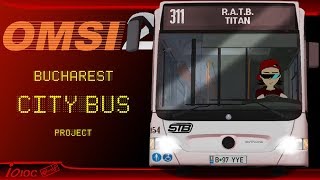 Io Joc Omsi 2  Bucharest City Bus Project [upl. by Ecnedurp832]