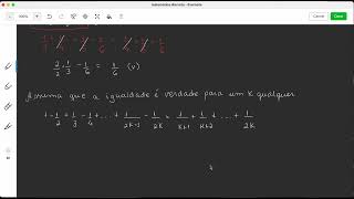 matemática discreta  método da indução  questão 2 [upl. by Arella111]