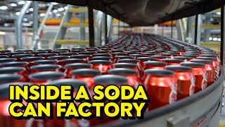 How Do Factories REALLY Produce Soft Drink [upl. by Ongineb]