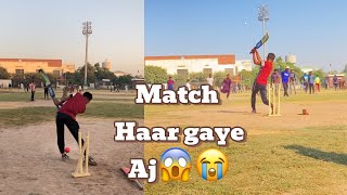 Private team sy aj match haar gaye yaar😱😱😭please watch this full video [upl. by Adnirem]