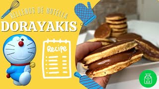 DORAYAKIS RELLENOS de CACAO 🍘 con THERMOMIX  Los FAVORITOS 😍 y más ESPONJOSOS 😋 de DORAEMON [upl. by Marchese]