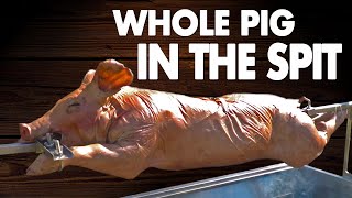 the BEST way to Roast a Pig  How to ROAST the WHOLE PIG in the Spit  Lechon  Salty Tales [upl. by Doersten]