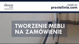 Meble na wymiar do kuchni salonu i sypialni Prosta Linia Aneta Szczepkowicz Rzeszów [upl. by Aisayt]