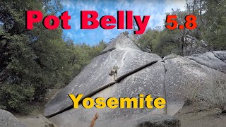 Pot Belly 58  Top Rope Solo  Yosemite [upl. by Roscoe]