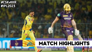 CSK vs KKR 33rd Match IPL 2023 Highlights  IPL Highlights 2023  KKR vs CSK highlights today [upl. by Ainitsirhc241]