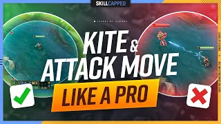 How to ATTACK MOVE amp KITE like a PRO  League of Legends [upl. by Ilohcin297]