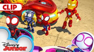 Electro and Doc Ock Team Up  Marvels Spidey and his Amazing Friends  disneyjr [upl. by Ahsakat686]