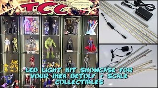 IKEA Detolf LED Light Kit Showcase [upl. by Eatnuahc]