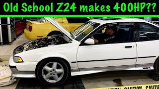 Z24 vs Hellcat And hits the Dyno for the first time [upl. by Borrell218]