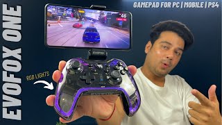 Best Wireless Gamepad for PC  Android TV amp Mobile  Amkette Evofox One Wireless Gamepad [upl. by Hnahym]