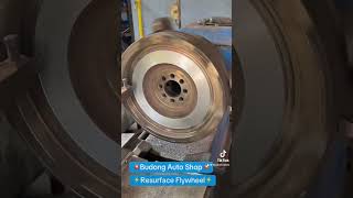 Resurface Flywheel⚡️Dmax 2008⚡️ trending mechanic automobile foryou viralvideo [upl. by Korman]