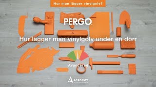 Hur lägger man vinyl under en dörr  Pergotutorial [upl. by Nohtanoj149]