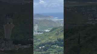 Nuʻuanu Pali lookout  best top attraction in Oahu Hawaii  Beautiful Scenic drive  USA attractions [upl. by Nytnerb]