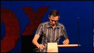 Amazing theremin Javier DíezEna at TEDxMadrid [upl. by Ekusoyr]