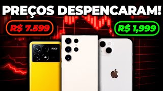 7 TOP CELULARES Que Despencaram o Preço e São Incríveis [upl. by Nonnel]