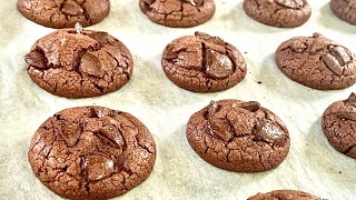 Cookies américains au chocolat الكوكيز الأمريكي الرائع الرطب بالشوكولا [upl. by Stila769]