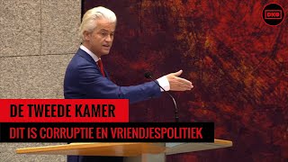 Wilders PVV ‘Dit is corruptie vriendjespolitiek en een bananenrepubliek’  Tweede Kamer debat [upl. by Liliane]