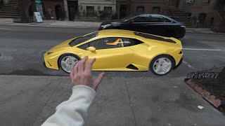 Lamborghini Demo on Apple Vision Pro [upl. by Thordis]