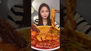 먹방 먹는 소리 Spicy Maocai Eating Challenge asmr mukbang eating food 285 [upl. by Nalyorf]