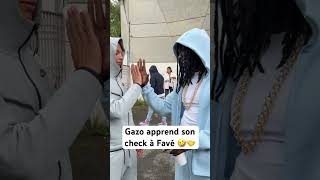 Gazo apprend son check à Favé 🤣🤝 [upl. by Radmilla]