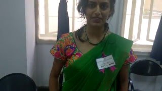 Deepti Kumar at Teaching Aids Exhibition 2016 [upl. by Dollar]