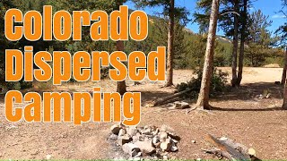 Weston Pass  Dispersed Camping in Colorado [upl. by Gardener535]