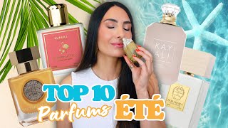 🏝️ TOP 10 PARFUMS POUR LÉTÉ [upl. by Naxor]