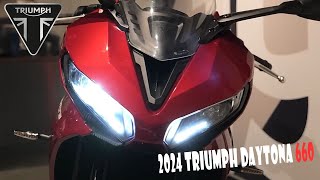 2024 Triumph Daytona 660 [upl. by Yevol]