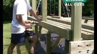 How to Build a Deck Part 05 Subframe Cont How to Build a Timber Garden Deck with QDeck Products [upl. by Fletch]