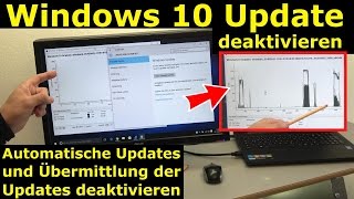 Windows 10 Update deaktivieren  automatische Updates und Übermittlung ausschalten  4K Video [upl. by Reteid752]