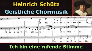 Heinrich Schütz  Ich bin eine rufende Stimme Collegium Vocale Gent [upl. by Eerrahs]