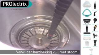 Prolectrix 12 in 1 Steam Cleaner Dutch [upl. by Garik706]