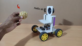 WiFi Talking Robot  for Old Peoples amp Education Best Project [upl. by Geneva904]