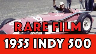 THRILLING INDIANAPOLIS 500 1955 16mm film of historic Memorial Day Indy 500 [upl. by Evie]