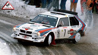 Rallye MonteCarlo 1986  Group B Passats de canto Telesport [upl. by Graniah]