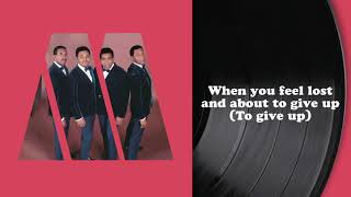 Four Tops  Reach Out Ill Be There Lyric Video [upl. by Drugge]