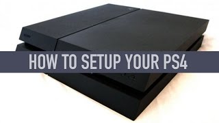 How to SETUP the PS4 Slim Console for Beginners [upl. by Kavanagh]