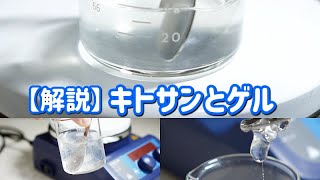 【解説】 キトサンとゲル（Chitosan and gel） [upl. by Annadiana328]