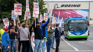 IAM 751 President Wants Boeing Strike Resolved Quickly [upl. by Milka218]