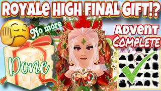 COZY SWEATER ROYALE HIGH CHRISTMAS UPDATE 2023 ROYALE HIGH LAST CHRISTMAS GIFTroyalehigh roblox [upl. by Seitz]