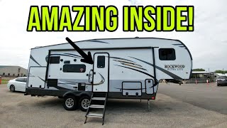 TINY AWESOME Fifth Wheel RV Rockwood Ulta Lite 2621WS [upl. by Gingras510]