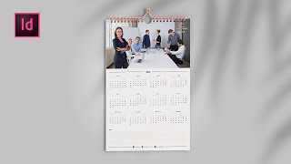 Cómo hacer un calendario con Tablas en Adobe Indesign [upl. by Quartas]