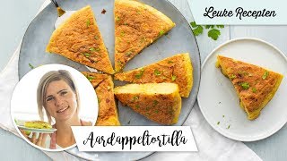 Aardappeltortilla  LeukeReceptennl [upl. by Elamaj]